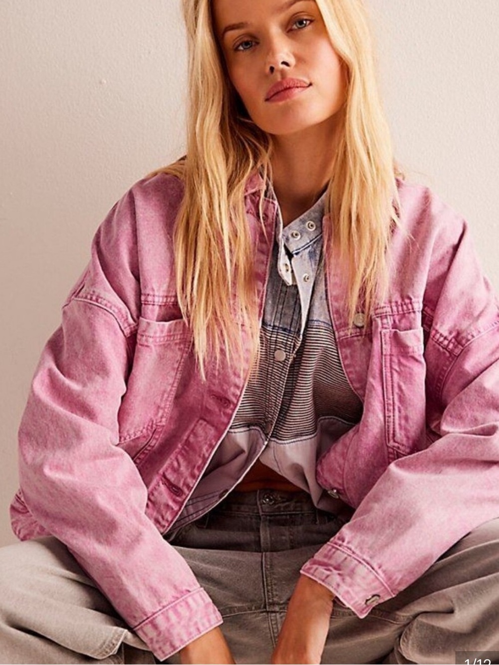 We The Free Opal Swing Denim Jacket